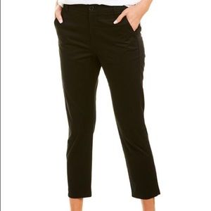 Vince Black Chino Crop Pants New Without Tags